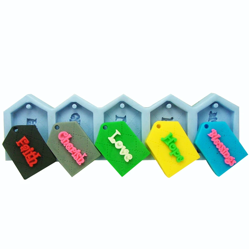 Nicole H0091 Silicone Soap Mold 5-Cavity Label Shapes Craft Handmade Soap Making Mould
Nicole H0091 Silicone Soap Mold 5-Cavity Label Shapes Craft Handmade Soap Making Mould