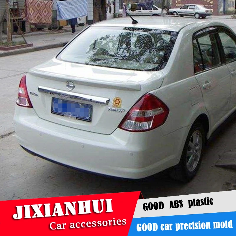 For Versa Spoiler 2006-2010 Nissan Tiida Sedan Spoiler DFYK ABS plastic Material Car Rear Wing Color Rear Spoiler
For Versa Spoiler 2006-2010 Nissan Tiida Sedan Spoiler DFYK ABS plastic Material Car Rear Wing Color Rear Spoiler