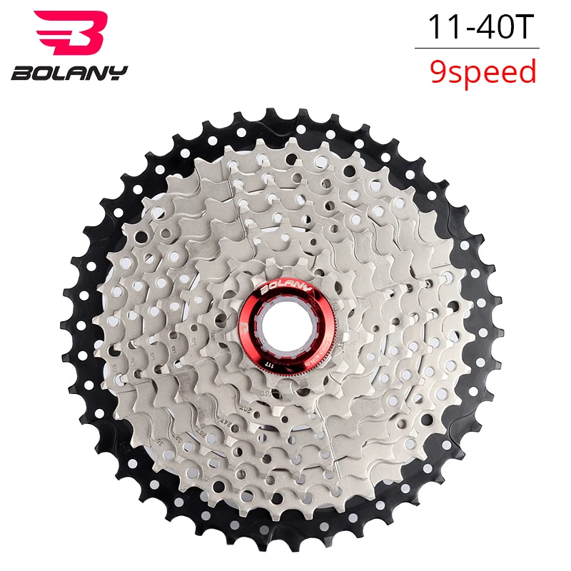 9 Speed Freewheel Mountain Bicycle Cassette Tool MTB Flywheel 11-40T Wide Ratio Bike Parts By BOLANY
9 Speed Freewheel Mountain Bicycle Cassette Tool MTB Flywheel 11-40T Wide Ratio Bike Parts By BOLANY