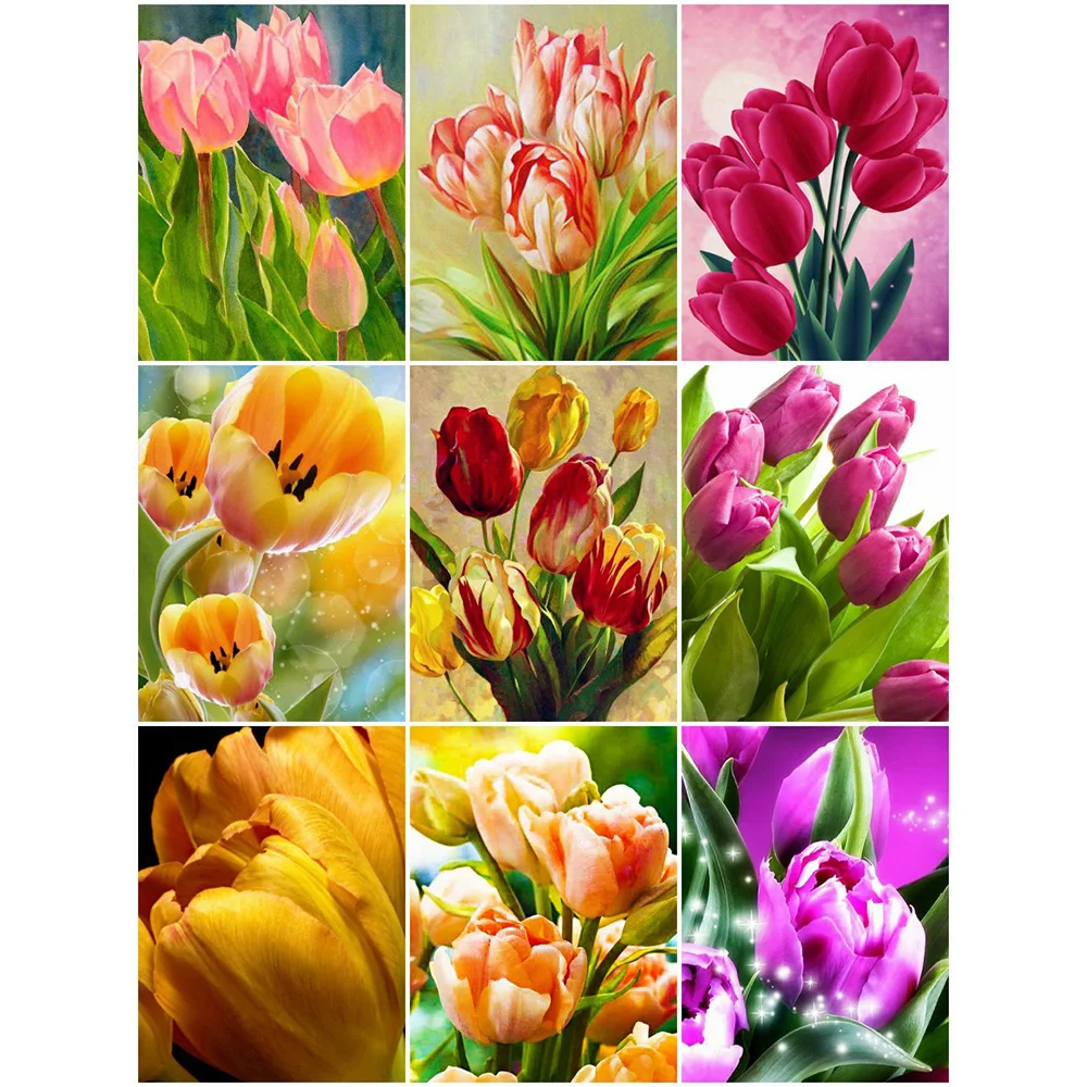 EverShine Diamond Embroidery Flowers Rhinestones Pictures Full Display Diamond Painting Full Square Diamond Mosaic Tulip Kits
EverShine Diamond Embroidery Flowers Rhinestones Pictures Full Display Diamond Painting Full Square Diamond Mosaic Tulip Kits