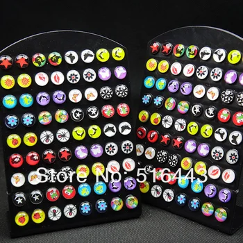Big Promotion 216pcs Mix Style Stainless Steel Fashion Enamel Stud Earrings for Womens Mens Wholesale Jewelry Lots A-215
Big Promotion 216pcs Mix Style Stainless Steel Fashion Enamel Stud Earrings for Womens Mens Wholesale Jewelry Lots A-215