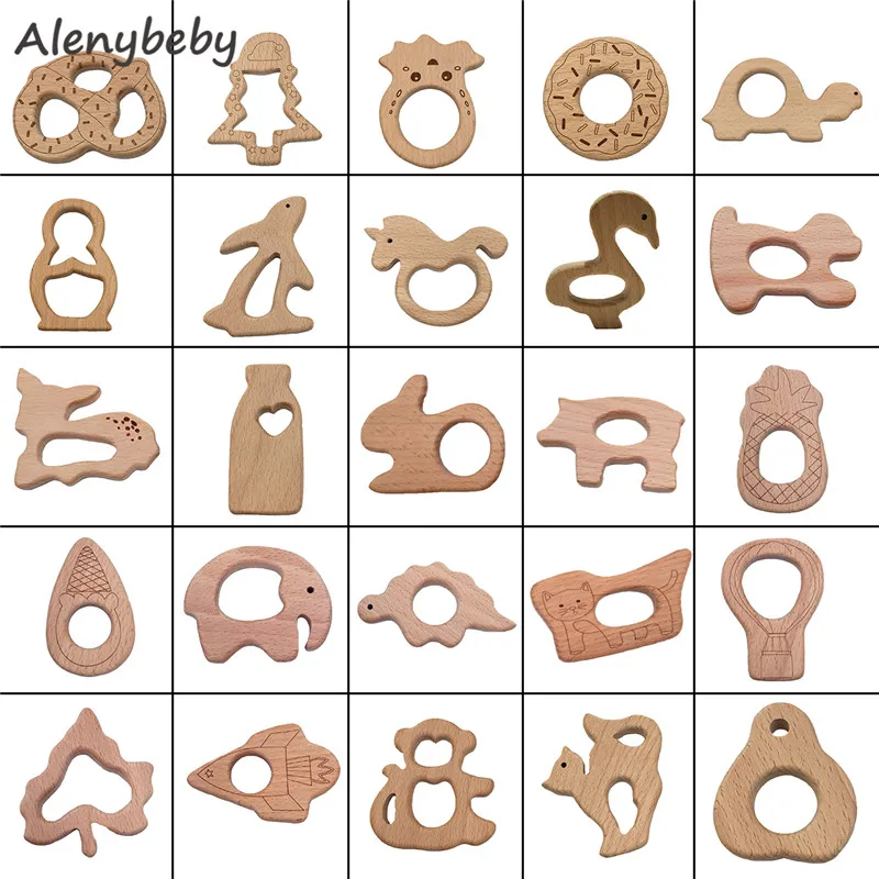 1pcs Baby Wooden Teethers Rodent Cartoon Animals Beech Wood Teething BPA Free Newborn Tooth Sensory Care Shower Gift Products
1pcs Baby Wooden Teethers Rodent Cartoon Animals Beech Wood Teething BPA Free Newborn Tooth Sensory Care Shower Gift Products