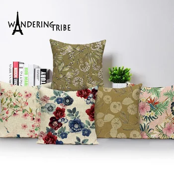 Farmhouse Decorative Pillow Case Plant Cover for Pillow 45 X 45 cm Retro Cushions Cases Flower Home Decor Sofa Cushion Covers
Farmhouse Decorative Pillow Case Plant Cover for Pillow 45 X 45 cm Retro Cushions Cases Flower Home Decor Sofa Cushion Covers