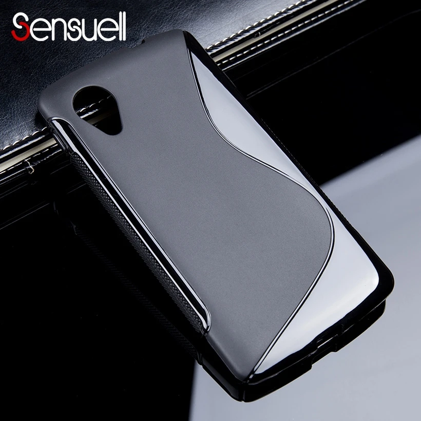 

SLine Soft Matte Silicone TPU Shell For LG Nexus 5 Case Cover For LG Google Nexus 5 E980 D820 h Nexus5 D821 Flexible Phone Cases