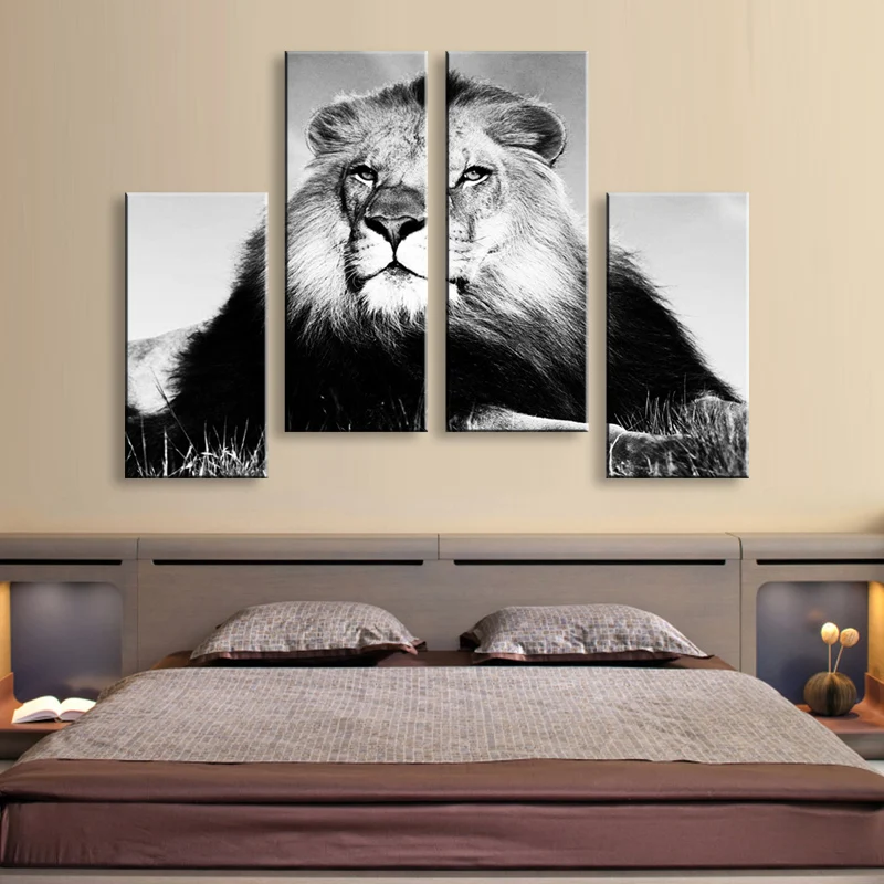 Painting & calligraphy lion canvas poster wall art living room restaurant Bedroom Decorative paintings PL4-009
Painting & calligraphy lion canvas poster wall art living room restaurant Bedroom Decorative paintings PL4-009