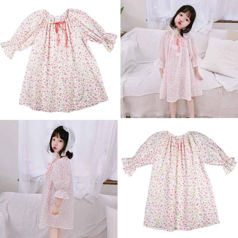 Ins Hot Fashion Girl Princess Dress 2019ss Spring and Summer New Girls Baby Loose Printed Dress Elastic Pajamas Kid Homewear
Ins Hot Fashion Girl Princess Dress 2019ss Spring and Summer New Girls Baby Loose Printed Dress Elastic Pajamas Kid Homewear