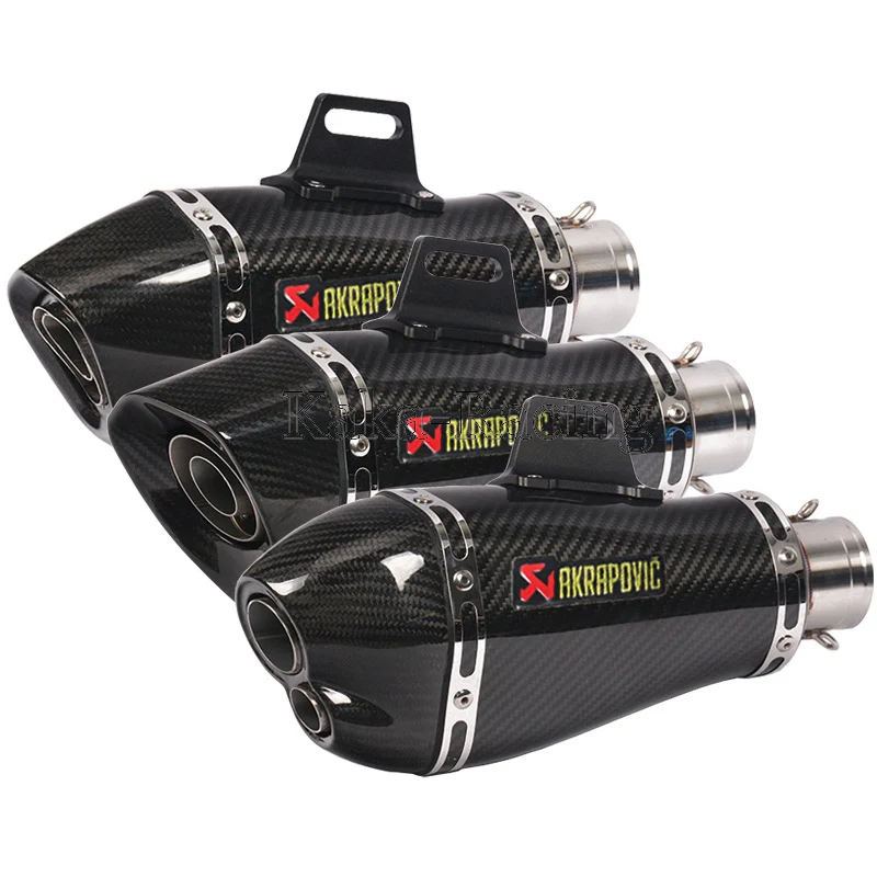 New Real Carbon Fiber Akrapovic Motorcycle Exhaust muffler Pipe Escape moto for S1000RR S1000R CBR500 GSR750 GSXR1000 Z900 Z1000
New Real Carbon Fiber Akrapovic Motorcycle Exhaust muffler Pipe Escape moto for S1000RR S1000R CBR500 GSR750 GSXR1000 Z900 Z1000