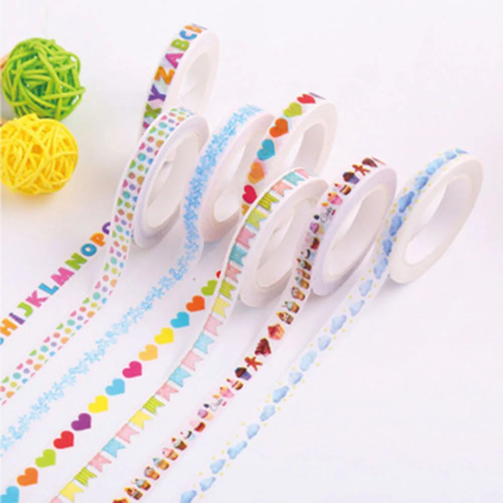 Japanese Cute Kawaii Colorful Washi Tape Decorative Adhesive Tape Diy Scrapbooking School Office Supply
Japanese Cute Kawaii Colorful Washi Tape Decorative Adhesive Tape Diy Scrapbooking School Office Supply