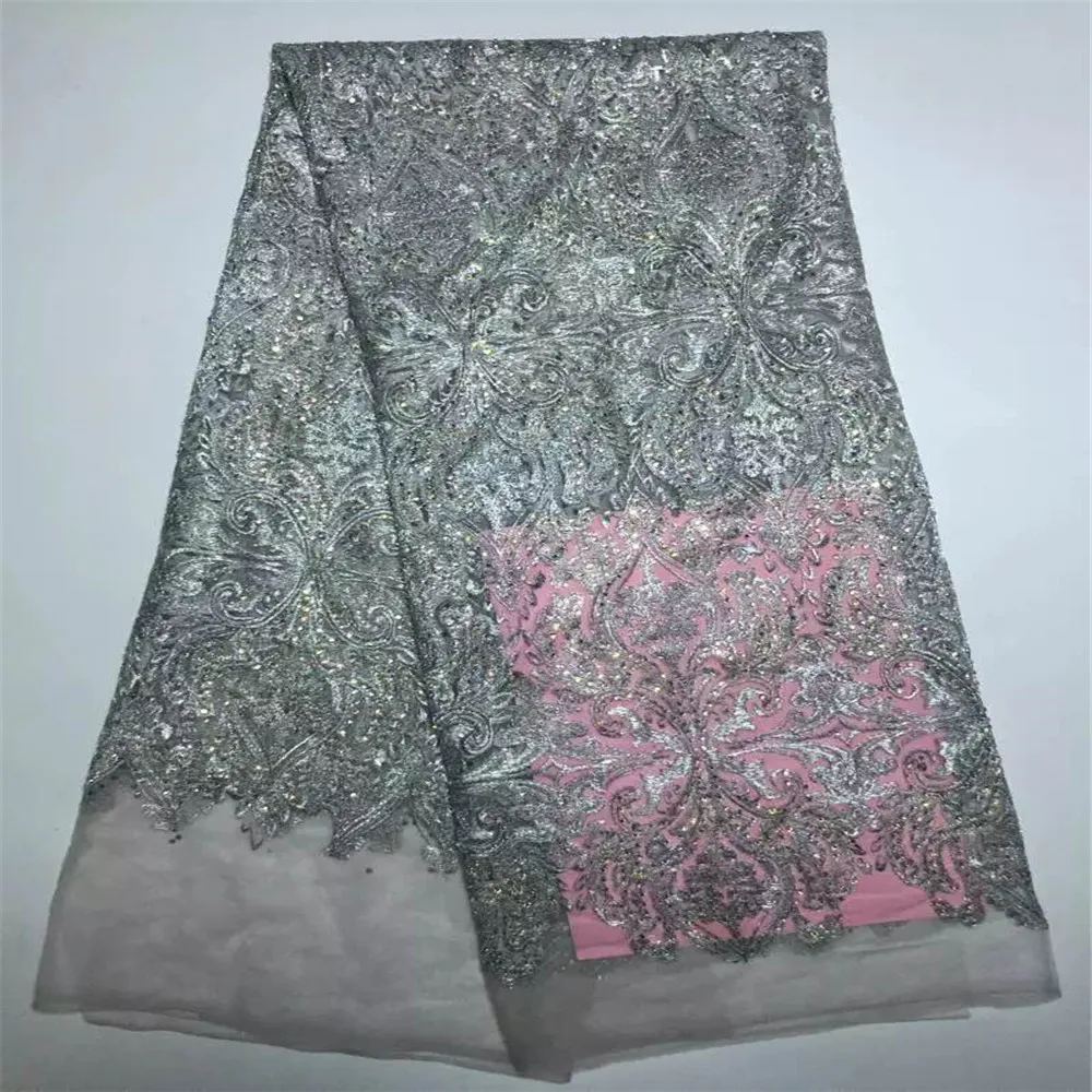 Latest High Quality Nigerian Lace Fabrics With Stones African French Net Lace Fabric Embroidered Tulle Mesh Lace Fabric PD01-1
Latest High Quality Nigerian Lace Fabrics With Stones African French Net Lace Fabric Embroidered Tulle Mesh Lace Fabric PD01-1