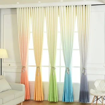 Popangel Polyester and cotton fabric Gradient Color Printed Semi-shading Living room Window Curtains Elegant Drape Be Customized
Popangel Polyester and cotton fabric Gradient Color Printed Semi-shading Living room Window Curtains Elegant Drape Be Customized