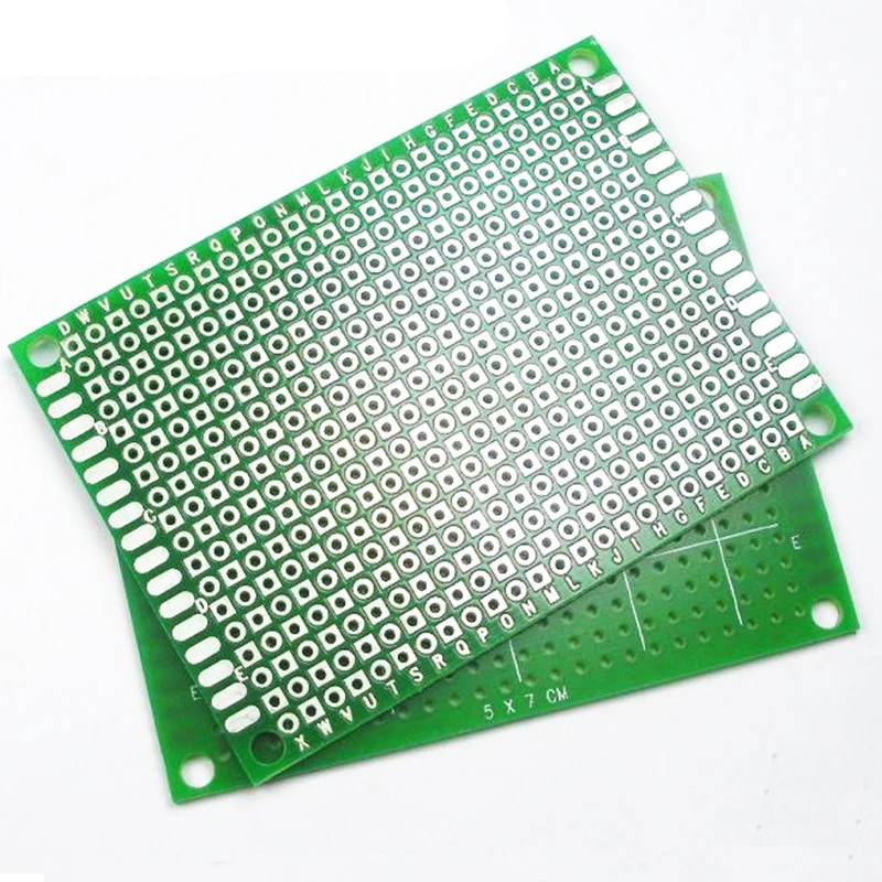 500PCS Single-sided universal board 5*7cm thickness 1.6mm spray tin fiberglass universal board experiment board
500PCS Single-sided universal board 5*7cm thickness 1.6mm spray tin fiberglass universal board experiment board