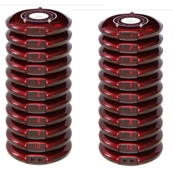 Free shipping! Coaster paging system, customer service, 20 guest Pagers, wireless Queuing System receiver, take food pagers
Free shipping! Coaster paging system, customer service, 20 guest Pagers, wireless Queuing System receiver, take food pagers