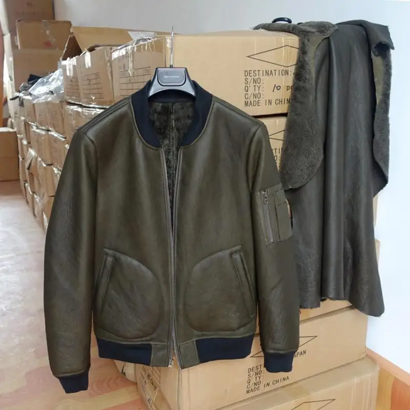 new arrival men's genuine sheepskin shearing overcoat male winter jacket warm clothing black plus large big size 4xl 5xl xxxxxl
new arrival men's genuine sheepskin shearing overcoat male winter jacket warm clothing black plus large big size 4xl 5xl xxxxxl