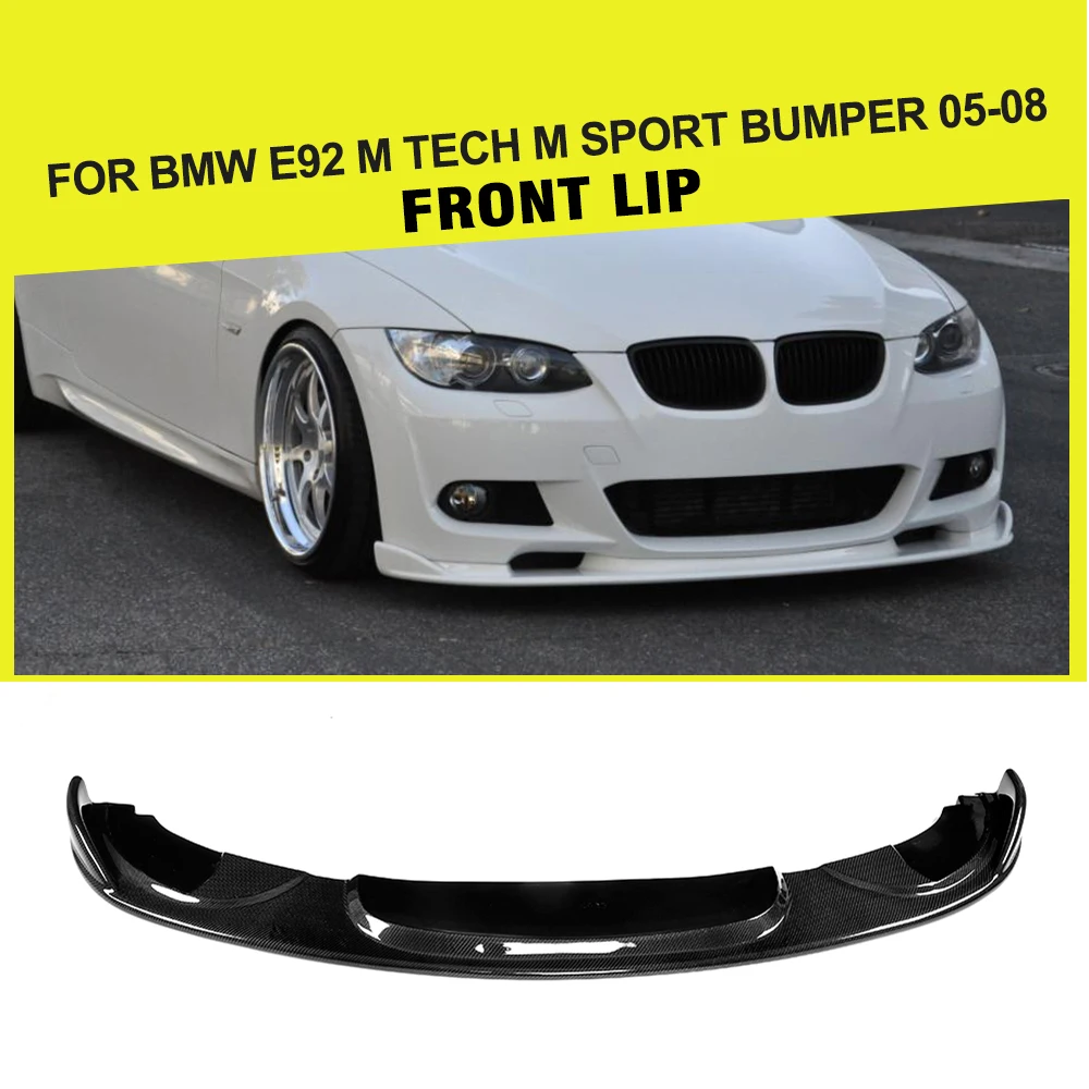 For BMW 3 Series 330i 325i E92 M sport Front Bumper Lip Spoiler Guard 2007 - 2009 Carbon Fiber Car-styling
For BMW 3 Series 330i 325i E92 M sport Front Bumper Lip Spoiler Guard 2007 - 2009 Carbon Fiber Car-styling