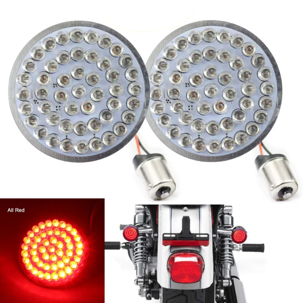 For Harley Sportster Touring Electra Glide Softails Dyna FLSTF LED Bullet Turn Signal Indicator Light Lamp 1156 Inserts Light
For Harley Sportster Touring Electra Glide Softails Dyna FLSTF LED Bullet Turn Signal Indicator Light Lamp 1156 Inserts Light