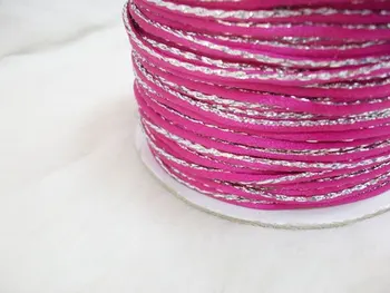 3mm Rose Pink Sliver Ribbon China Ombre Knot Mouse Tail Rope Gift Wrapping Packaging Festival Decoration Accessory Striped Cords
3mm Rose Pink Sliver Ribbon China Ombre Knot Mouse Tail Rope Gift Wrapping Packaging Festival Decoration Accessory Striped Cords