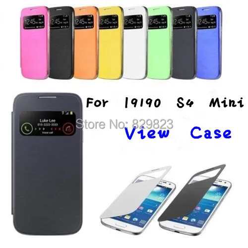 For Samsung Galaxy S4 Mini i9190 9190 i9192 i9195 View Window Flip Leather Back Cover Cases Battery Housing Case Free shipping
For Samsung Galaxy S4 Mini i9190 9190 i9192 i9195 View Window Flip Leather Back Cover Cases Battery Housing Case Free shipping