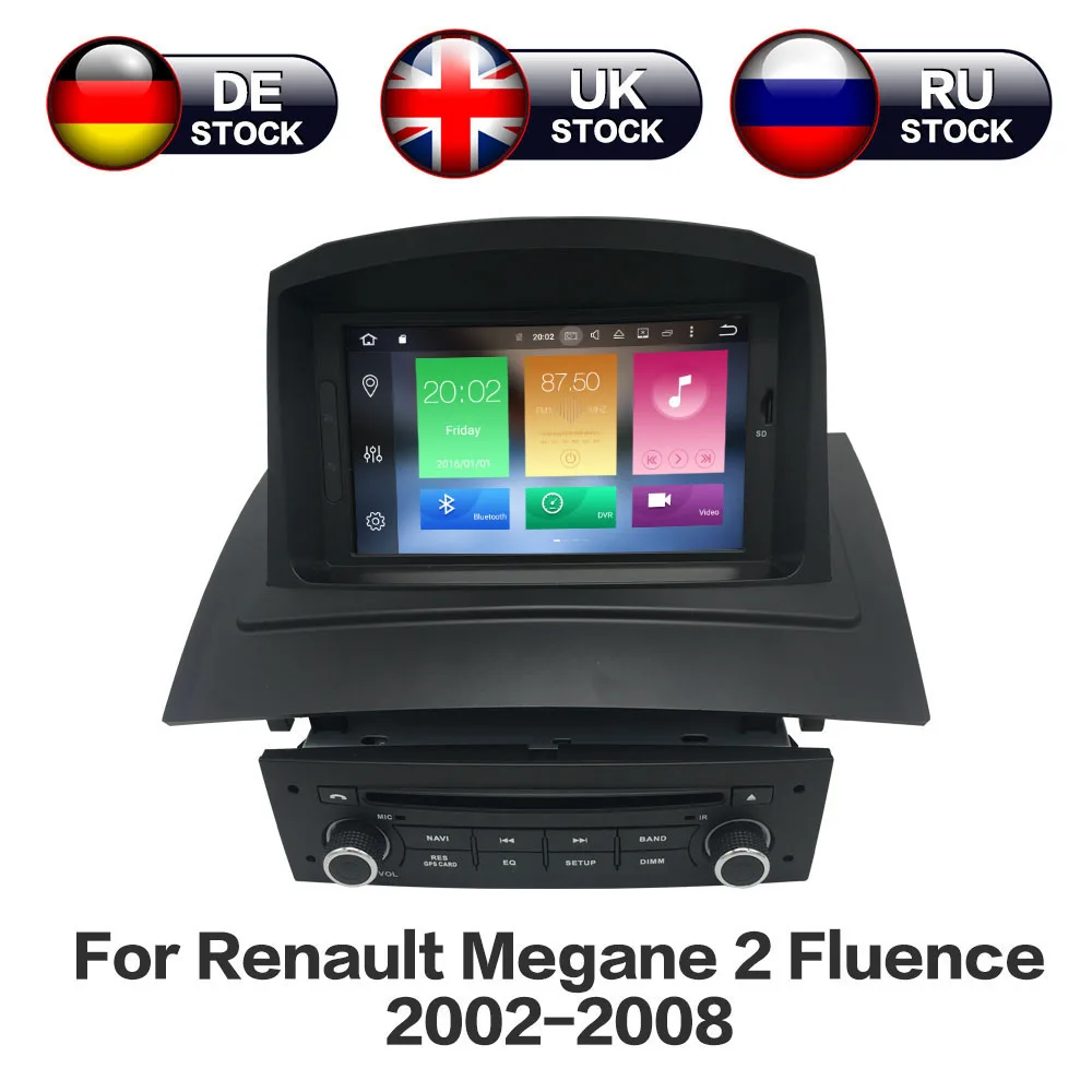 8 Core Android 8.0 4GB+32GB Car GPS DVD Player For RENAULT Megane II Fluence 2002-2008 Radio Screen GPS Navigation Video
8 Core Android 8.0 4GB+32GB Car GPS DVD Player For RENAULT Megane II Fluence 2002-2008 Radio Screen GPS Navigation Video