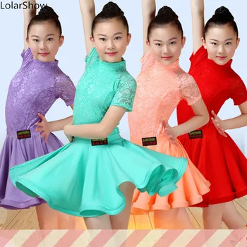 Girls Latin Dance Dress Ballroom Competition Dance Dress For Kids Practice Dance Wear
Girls Latin Dance Dress Ballroom Competition Dance Dress For Kids Practice Dance Wear