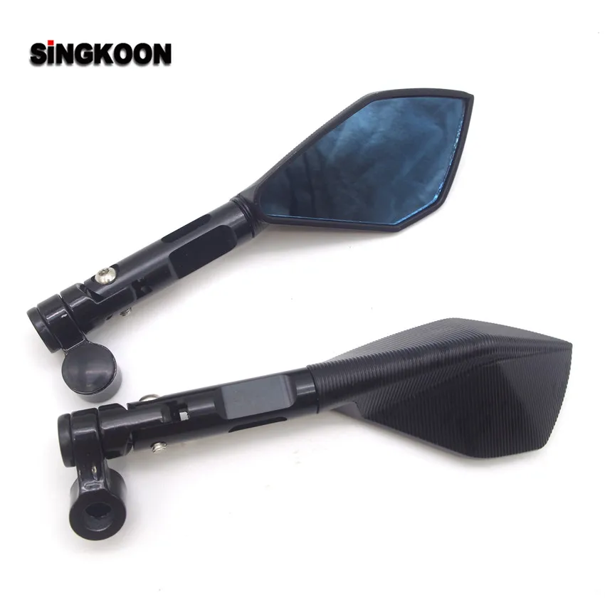 8 10mm universal cnc motorcycle mirrors Blue Lens Rearview Side Mirror FOR ducati monster 1100 1200 yamaha sr400 scrambler
8 10mm universal cnc motorcycle mirrors Blue Lens Rearview Side Mirror FOR ducati monster 1100 1200 yamaha sr400 scrambler