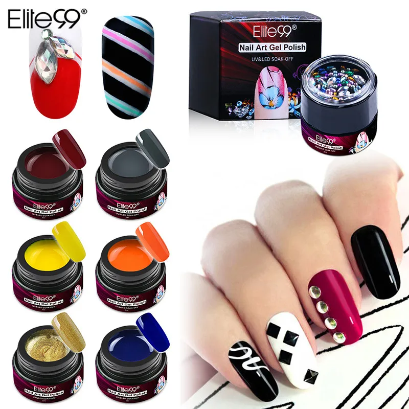 Elite99 New Glue Rhinestone Nail Decorations UV Gel Nail Polish Manicure DIY Nail Art Gel Nail Varnish Clear Lacquer 30 Colors
Elite99 New Glue Rhinestone Nail Decorations UV Gel Nail Polish Manicure DIY Nail Art Gel Nail Varnish Clear Lacquer 30 Colors