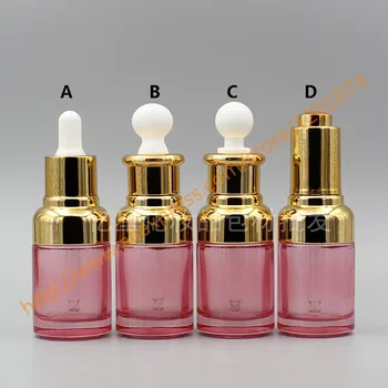 30ml light pink Glass Essential Oil Bottle With shiny gold dropper lid or press cover.Oil vial.cosmetic essential oil container
30ml light pink Glass Essential Oil Bottle With shiny gold dropper lid or press cover.Oil vial.cosmetic essential oil container