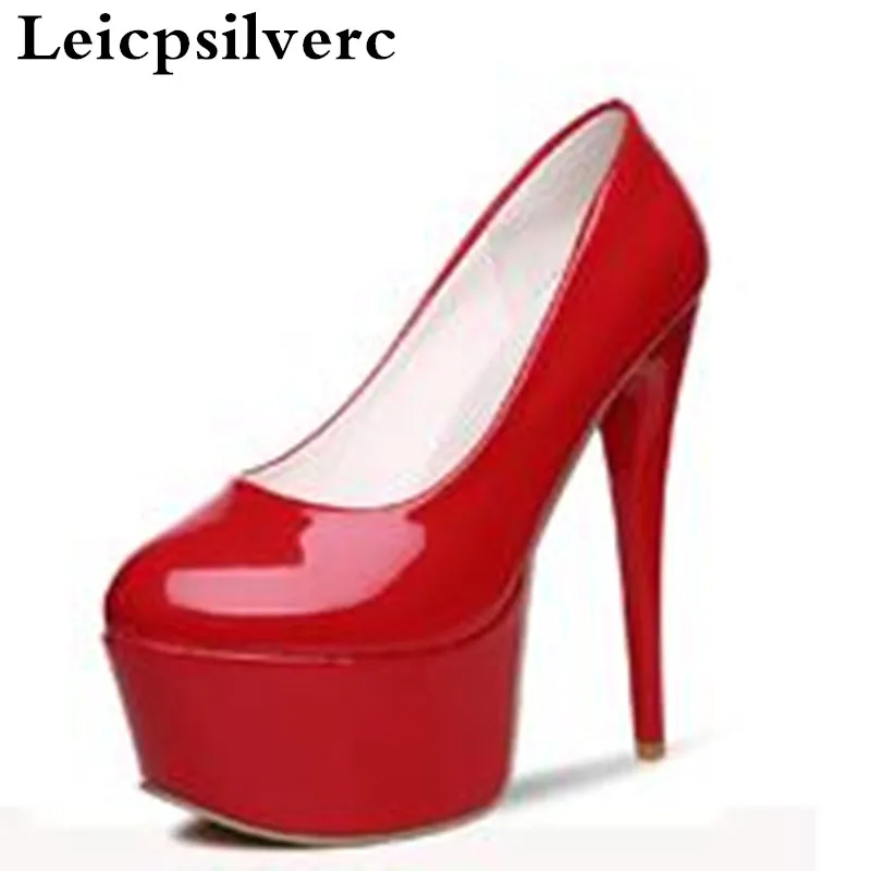 The new spring and summer high heeled shoes with a fine and comfortable T 16CM nightclub Hentian high women shoes
The new spring and summer high heeled shoes with a fine and comfortable T 16CM nightclub Hentian high women shoes