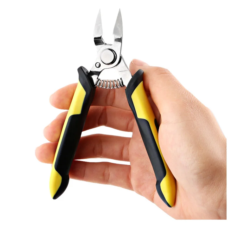 TS-140 5inch Mini Electrical Wire Cable Plier Cutter Cutting Side Snips Flush Nipper Wire Stripper Hand Tools Micro Shears
TS-140 5inch Mini Electrical Wire Cable Plier Cutter Cutting Side Snips Flush Nipper Wire Stripper Hand Tools Micro Shears