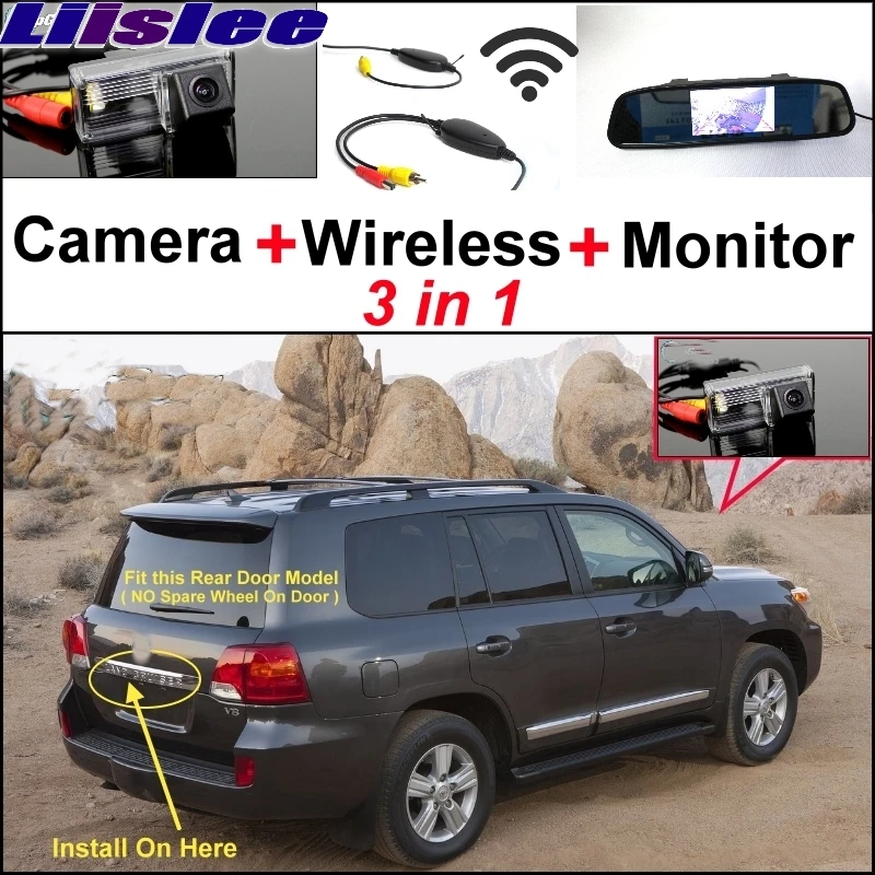 Liislee special Camera + Wireless Receiver + Mirror Monitor Back Parking System For TOYOTA Land Cruiser LC 200 LC200 2008~ 2014
Liislee special Camera + Wireless Receiver + Mirror Monitor Back Parking System For TOYOTA Land Cruiser LC 200 LC200 2008~ 2014