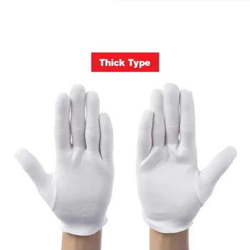 12 Pairs/lot White 100% Cotton Ceremonial Gloves For Male Female Serving / Waiters/drivers/Jewelry Gloves safety work gloves
12 Pairs/lot White 100% Cotton Ceremonial Gloves For Male Female Serving / Waiters/drivers/Jewelry Gloves safety work gloves