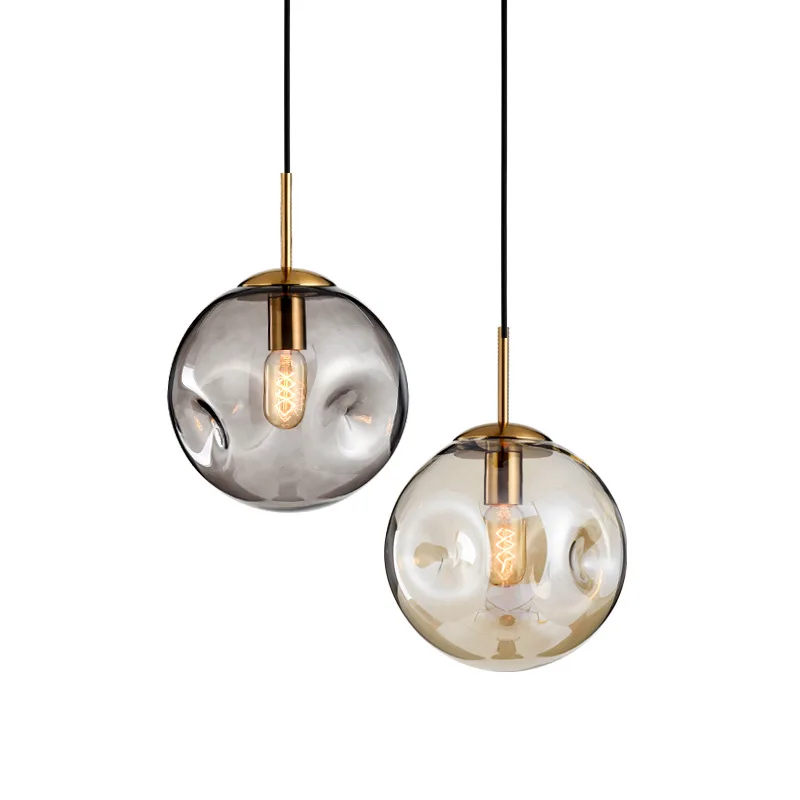 Nordir Loft Glass Pendant Lamp E27 Holder Amber Smoke Gray Sconce LED Hanging Light for Bedside Lving Room Home Decoration
Nordir Loft Glass Pendant Lamp E27 Holder Amber Smoke Gray Sconce LED Hanging Light for Bedside Lving Room Home Decoration