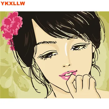 HQ Beautiful Girl Face Picture by Numbers Digital Oil Painting handwork gift for children 40x50cm Pictures Painting By Numbers
HQ Beautiful Girl Face Picture by Numbers Digital Oil Painting handwork gift for children 40x50cm Pictures Painting By Numbers