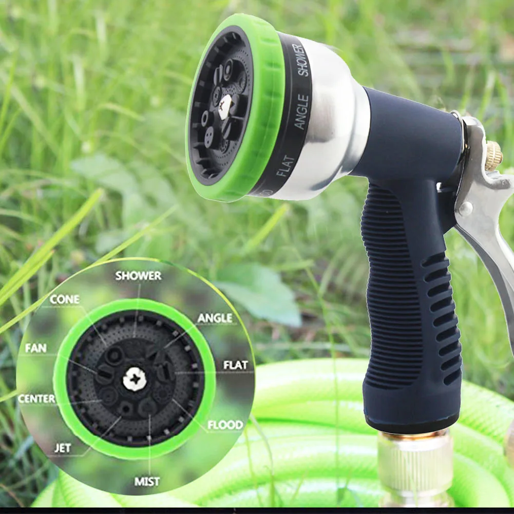 Car Wash Garden Hose Nozzle 9Pattern Handheld High Pressure Water Sprayer Gun Car Cleaning Watering Lawn Sprinkler Nozzle
Car Wash Garden Hose Nozzle 9Pattern Handheld High Pressure Water Sprayer Gun Car Cleaning Watering Lawn Sprinkler Nozzle
