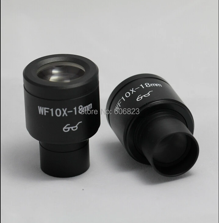 PAIR OF WIDEFIELD WF10X EYEPIECES FOR MICROSCOPE 23.2mm High Eye-point
PAIR OF WIDEFIELD WF10X EYEPIECES FOR MICROSCOPE 23.2mm High Eye-point