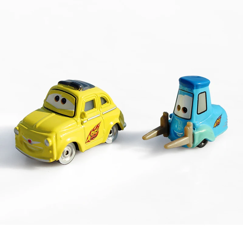 Disney Pixar Cars 2pcs/Lot Diecast Luigi And Guido Alloy Metal Toy Car For Children 1:55 Cartoon Lightning Mcqueencar Model
Disney Pixar Cars 2pcs/Lot Diecast Luigi And Guido Alloy Metal Toy Car For Children 1:55 Cartoon Lightning Mcqueencar Model