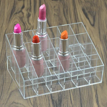 Clear Acrylic 24 Grid Cosmetic Organizer Makeup Case Holder Display Stand Storage Box Lipstick Jewelry Cosmetic Box Make Up Tool
Clear Acrylic 24 Grid Cosmetic Organizer Makeup Case Holder Display Stand Storage Box Lipstick Jewelry Cosmetic Box Make Up Tool