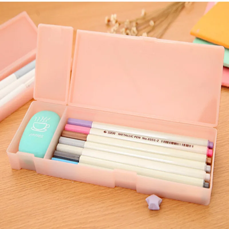 Korea School Office Supplies Stationery Pencil Case Large Storage Pencil Box for kids study storage diary plastic Pencil Case
Korea School Office Supplies Stationery Pencil Case Large Storage Pencil Box for kids study storage diary plastic Pencil Case