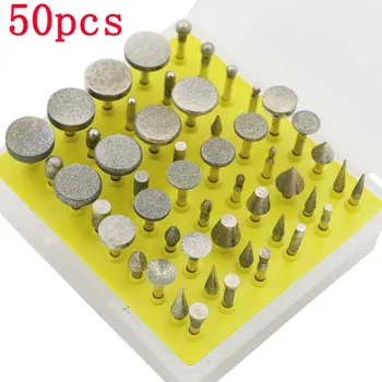 50pcs/set Mini Micro Bits Diamond Core Drill Bit Set for Polisher Polished Polishing Drills Rotary Burr for Dremel Router Glass
50pcs/set Mini Micro Bits Diamond Core Drill Bit Set for Polisher Polished Polishing Drills Rotary Burr for Dremel Router Glass