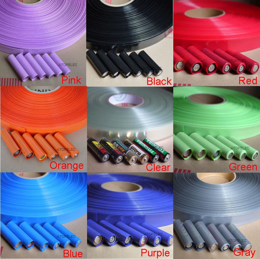 (AA 14500 Battery Wrap) Wide 23MM / Diameter 14.5MM PVC 2:1 Heat Shrink Tubing 1 Meter
(AA 14500 Battery Wrap) Wide 23MM / Diameter 14.5MM PVC 2:1 Heat Shrink Tubing 1 Meter