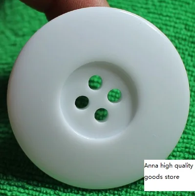 Free shipping 10pcs/lot 50mm white button 4 holes Resin coat oversized decorative buttons
Free shipping 10pcs/lot 50mm white button 4 holes Resin coat oversized decorative buttons