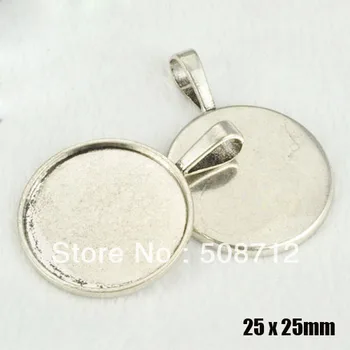 Free shipping!!! 100pcs Antique Silver Round 25mm 1'' Pendant Trays,Cabochon Settings
Free shipping!!! 100pcs Antique Silver Round 25mm 1'' Pendant Trays,Cabochon Settings