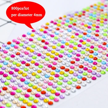 800pcs/lot 4mm Glue Rhinestones Self Adhesive Acrylic Rhinestone Stickers Kids Rhinestoens for DIY Handcraft 3D Nail Art Decor
800pcs/lot 4mm Glue Rhinestones Self Adhesive Acrylic Rhinestone Stickers Kids Rhinestoens for DIY Handcraft 3D Nail Art Decor