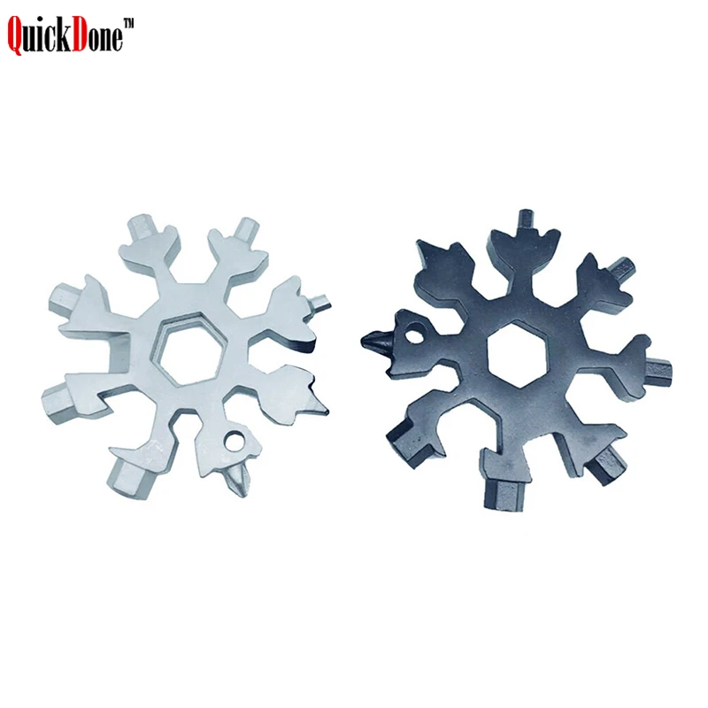 QuickDone 18 In 1 Multi-tool Snowflake Card Combination Compact Portable Outdoor Product Stainless Steel Kitchen Openers AKC6300
QuickDone 18 In 1 Multi-tool Snowflake Card Combination Compact Portable Outdoor Product Stainless Steel Kitchen Openers AKC6300