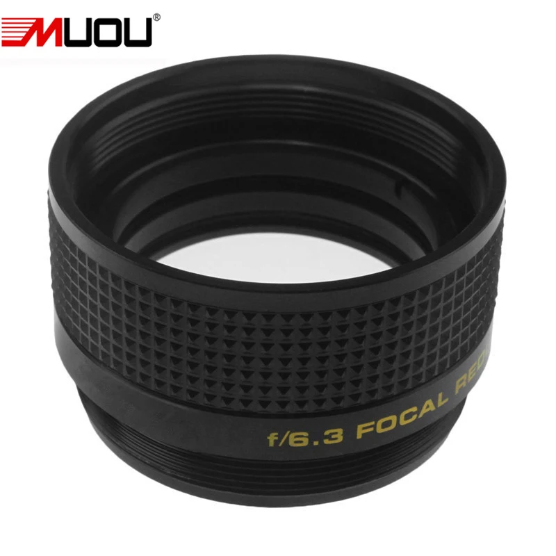 MUOU Astromania f/6.3 Reducer Corrector for C Series Telescopes Focal Reducer and Field Flattener minus focal lens correction
MUOU Astromania f/6.3 Reducer Corrector for C Series Telescopes Focal Reducer and Field Flattener minus focal lens correction