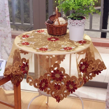 Cloth cover towel Pastoral European Tea Tablecloth Round Table cloth Empty Thread
Cloth cover towel Pastoral European Tea Tablecloth Round Table cloth Empty Thread