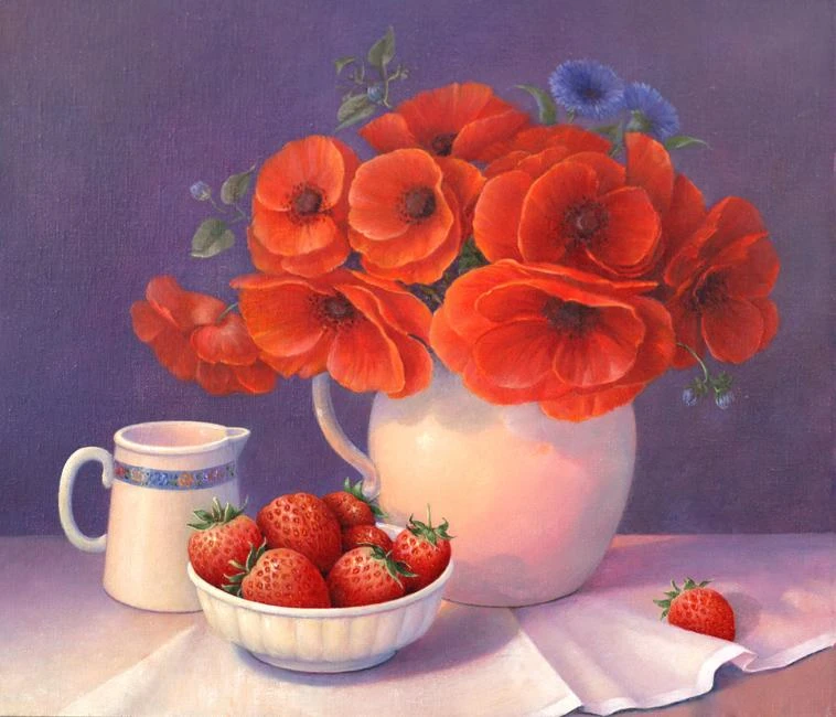 5D Diy Diamond Painting Cross Stitch Red Flower & Strawberry Needlework 3D Diamond Embroidery Full Round Mosaic Decoration Resin
5D Diy Diamond Painting Cross Stitch Red Flower & Strawberry Needlework 3D Diamond Embroidery Full Round Mosaic Decoration Resin