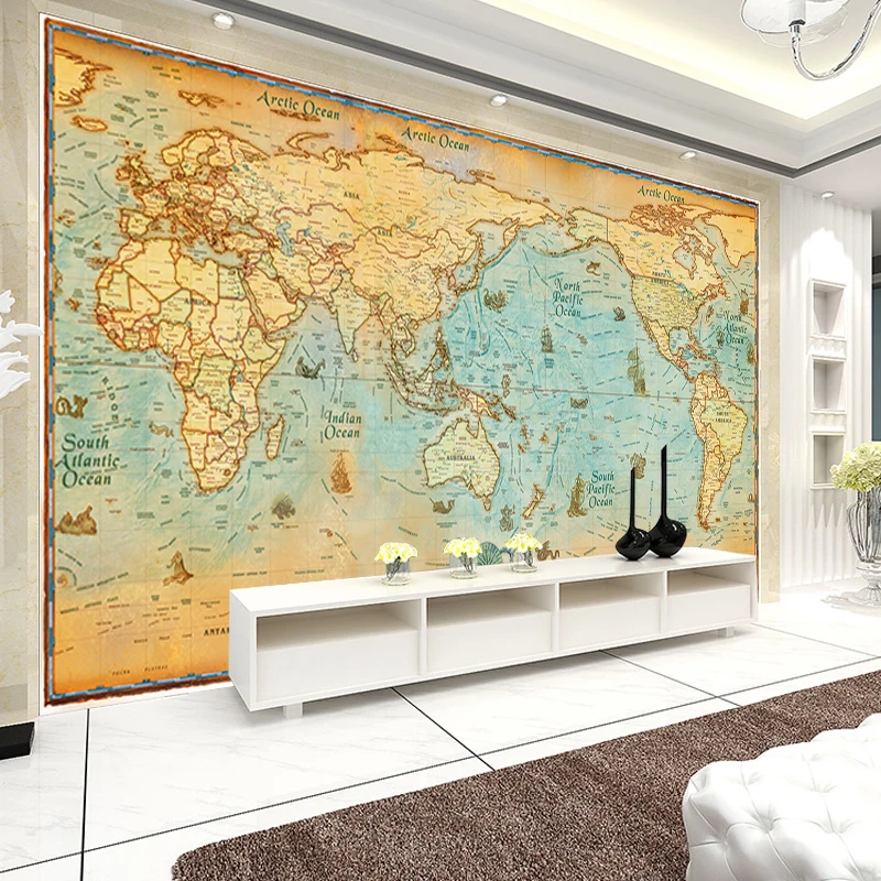 JiaSheMeiJu Custom 3d Photo Wall Paper Vintage World Map Mural Wallpapers 3D TV Background Wall Mural Living Room Papel Pared
JiaSheMeiJu Custom 3d Photo Wall Paper Vintage World Map Mural Wallpapers 3D TV Background Wall Mural Living Room Papel Pared