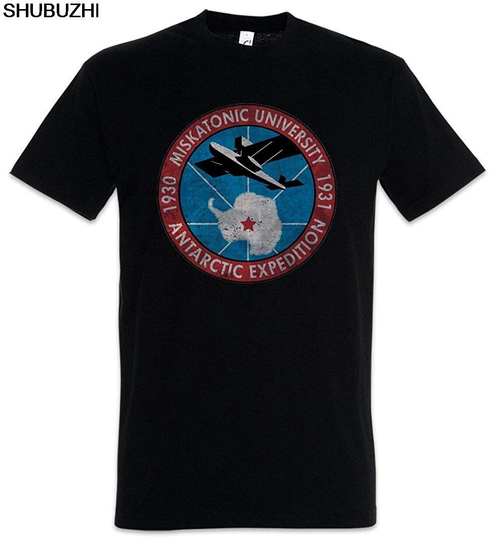 Miskatonic University 1930 Antarctic Expedition Ii Vintage T-Shirt Lovecraft shubuzhi Summer New Men Funny Casual Brand T Shirts
Miskatonic University 1930 Antarctic Expedition Ii Vintage T-Shirt Lovecraft shubuzhi Summer New Men Funny Casual Brand T Shirts