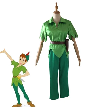 Movie Peter Pan and Wendy Cosplay Costume Peter Pan Green Fancy Outfit Adult and Kids Halloween Carnval Uniforms Custom Made
Movie Peter Pan and Wendy Cosplay Costume Peter Pan Green Fancy Outfit Adult and Kids Halloween Carnval Uniforms Custom Made