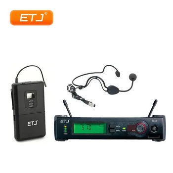 Professional Microphone UHF Wireless Dual Microphone System SLX14 Black Headset Microphone SLX Bodypack
Professional Microphone UHF Wireless Dual Microphone System SLX14 Black Headset Microphone SLX Bodypack